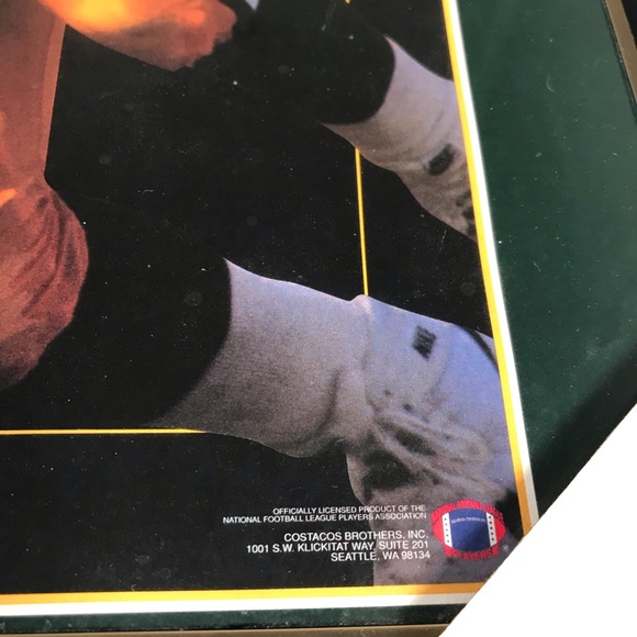 Vintage 1994 Green Bay Packers Framed Poster - Picture 6 of 7